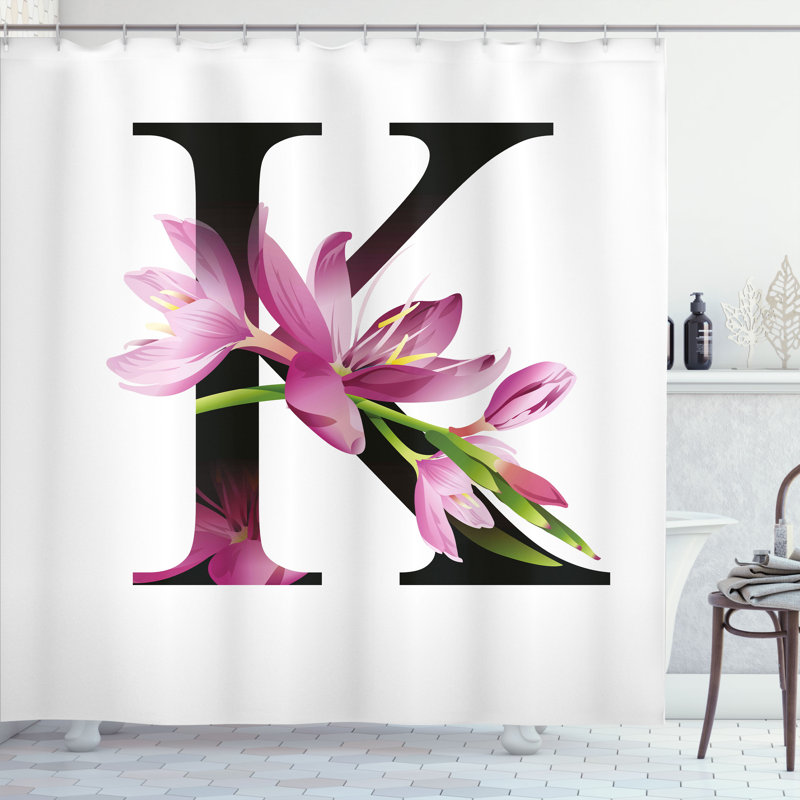 Shower Curtain with Hooks Included, 84"H x 69"W