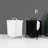 110l Black Cloth 2 Laundry Hamper With Lid, Sorting Cards For Clothes Basket Clothes, Storage