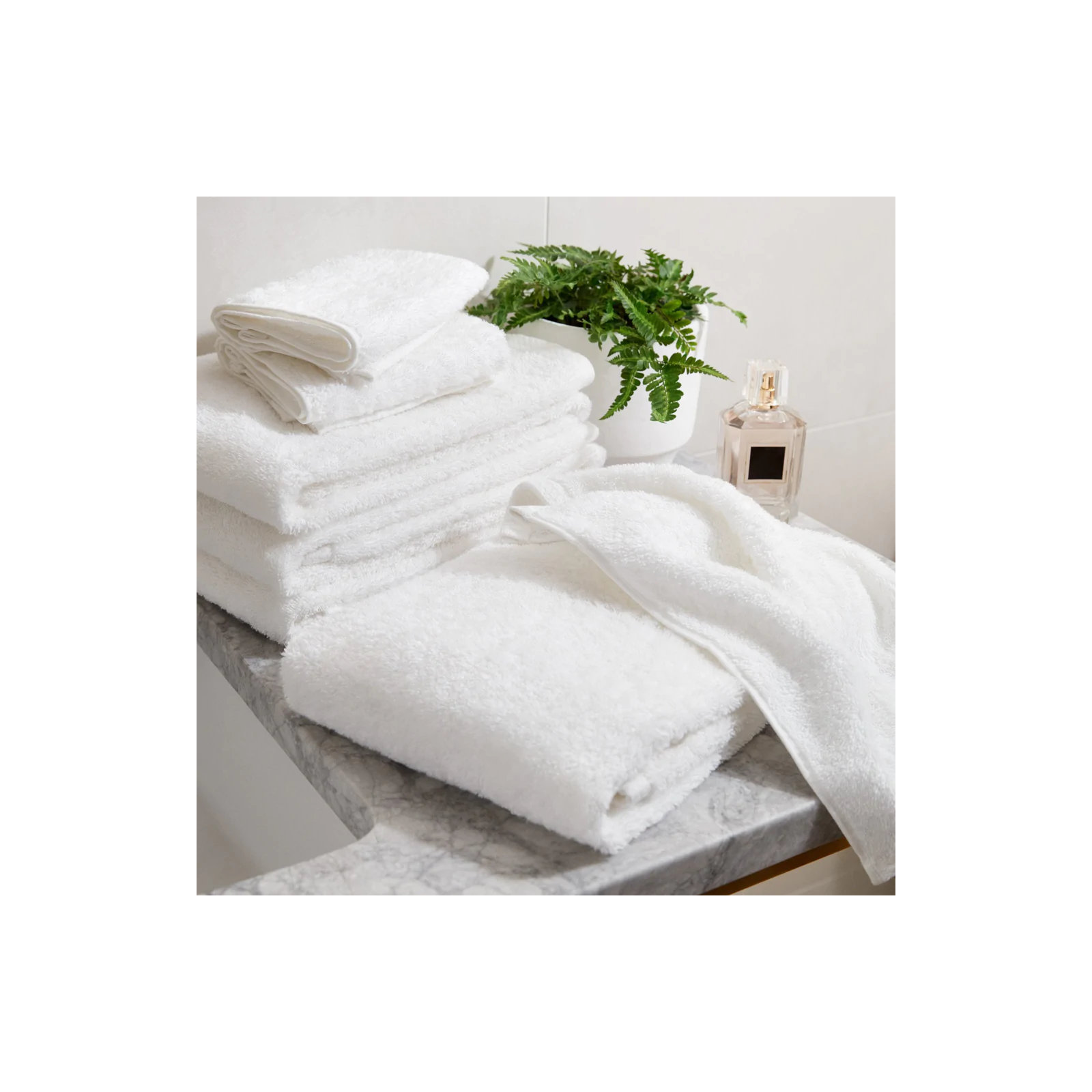 Simple Border Hand Towel