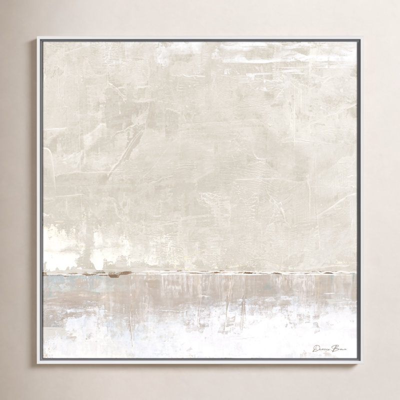 Delevan "Better Days" Print, 37.5" H x 37.5" W, White
