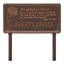 Plaque de jardin personnalisée Dianthus-39821320-40043259