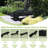 Jenning 22.5" W Powder-Coated Steel Outdoor Chaise Lounge with Cushion-121073027
