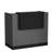 Nehimiah Rectangle Synthetic Laminate Reception Desk