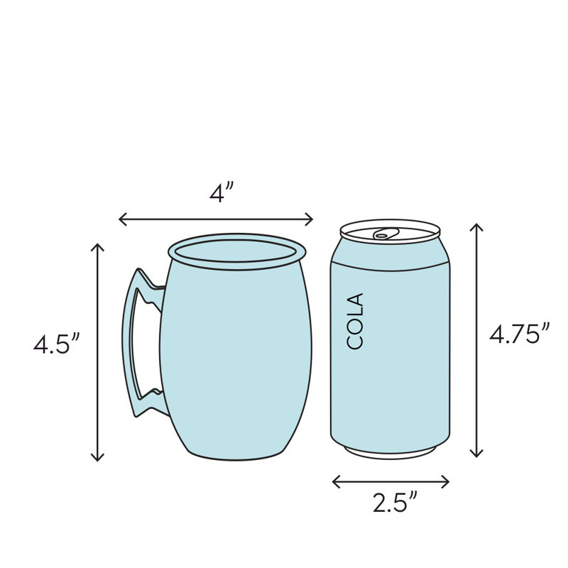 Colrain Copper Coffee Mug