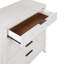 Commode blanche moderne moderne, commode blanche
