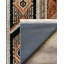 Tapis marocain en coton et polyester à imprimé numérique Manas Collection-1542136590