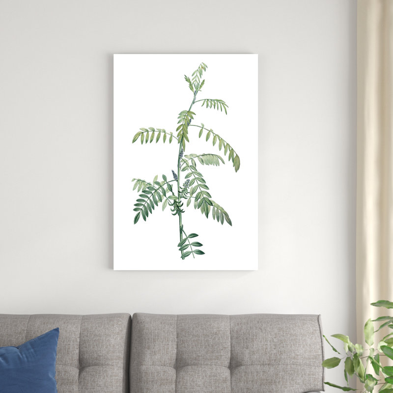Doux vert botanique III, H 36 po x l 24 po x P 1,25 po