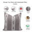 Housse de coussin en lin fabriquée à la main Fabcline, impression Satsamundar, style moderne - 26 po x 26 po-549883255-549883262-589785883