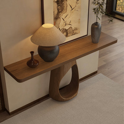 Console naturelle en bois massif