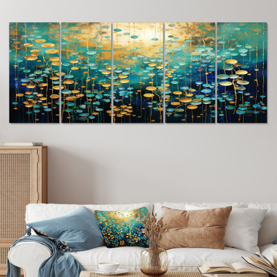 Avalyn - Ensemble d'art mural plage et océan 5 pièces
