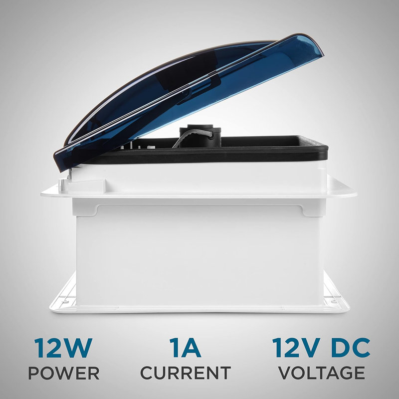 Ventilateur de voiture 3,75 po Hike Crew, Fumée