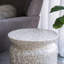 Table d'appoint ronde en bambou