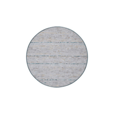 Machine Washable Blue Area Rug