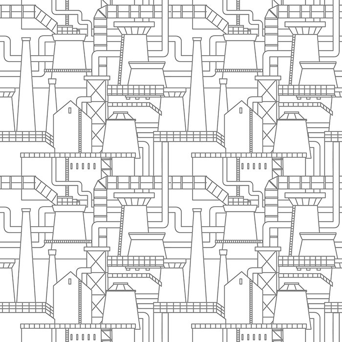 Lathyn Matte Mural, 290 x 290cm