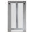 Strang Stainless Steel Rectangle Wall Mirror