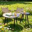 Ensemble de 2 tables de bout Nesting