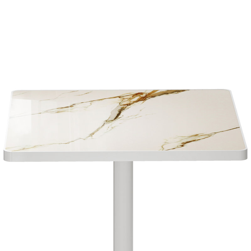 Metal Base Dining Table