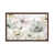 Toile avec cadre en bois brun classique est en rupture de stock