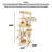 Solid Wood Large Cat Tree
