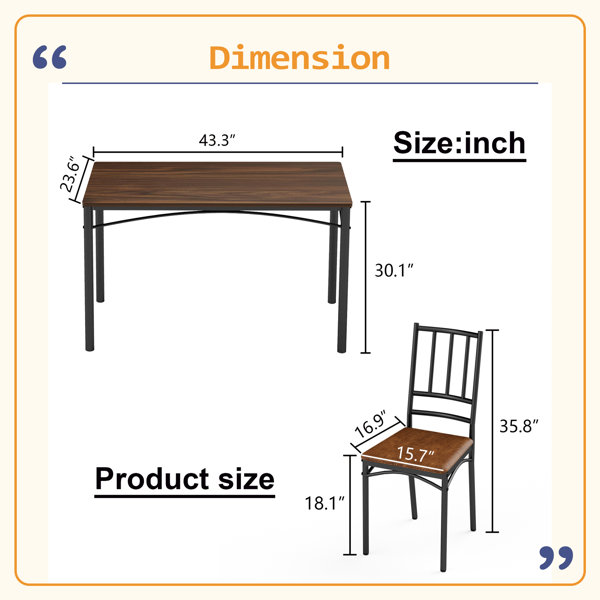 Dimensions du produit