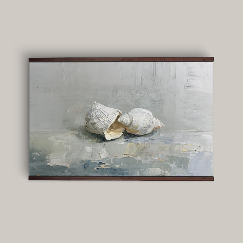 Tapisserie «Coastal Seashell Still Life», H 45 po x l 73 po