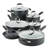Anolon Advanced Home Hard Anodized Nonstick Cookware Set, 11 Piece-92143270