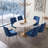Elian Velvet Upholstered Dining Chair-348772747-373358541