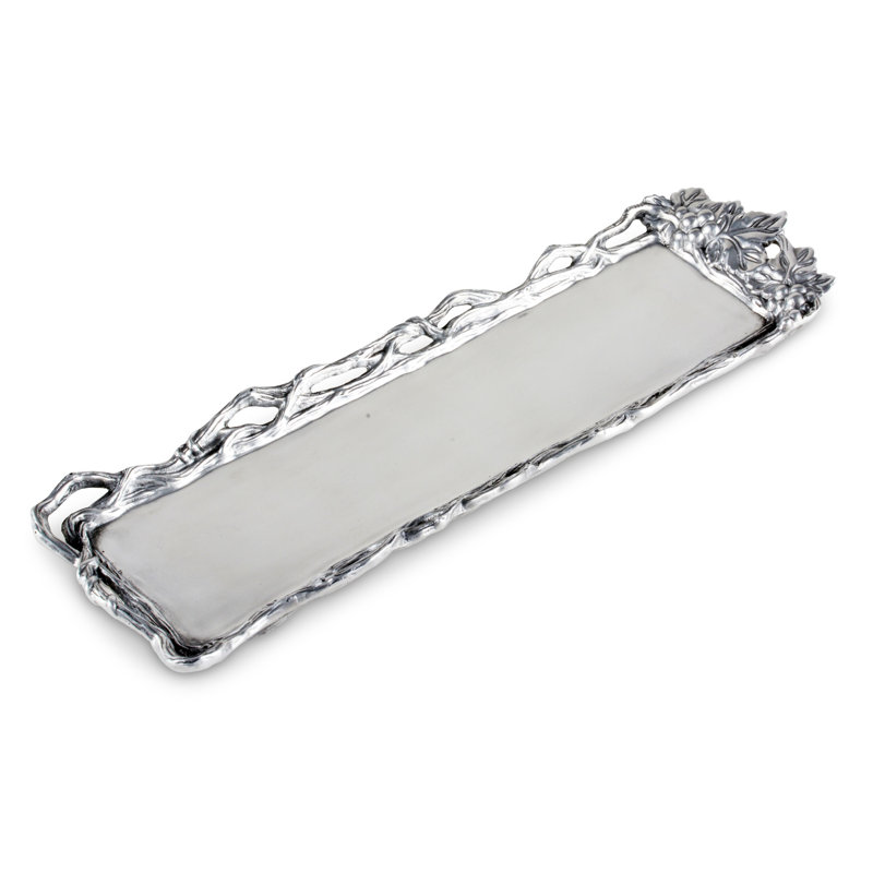 Grape Metal Decorative Tray