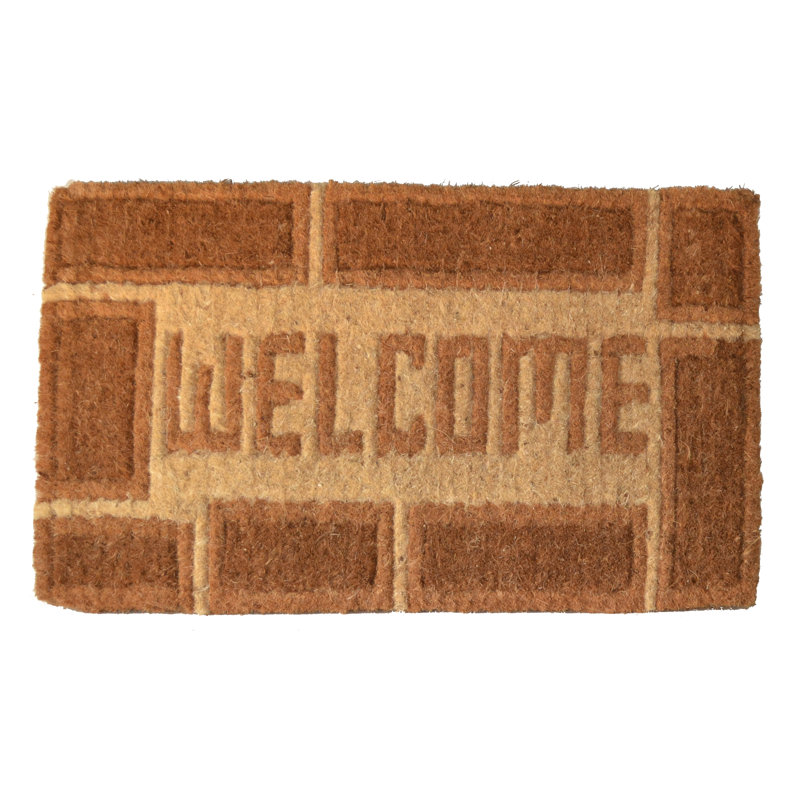 Verrill Geometric Outdoor Doormat, Rectangle 1'6" x 2'6"