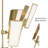 8 - Light Dimmable Geometric Chandelier
