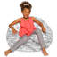 Fauteuil à billes pour enfants, adolescents et adultes - Rempli de perles souples, comprend une housse amovible et lavable à la machine - Plusieurs couleurs, tailles et tissus, y compris nylon doux et toile avec motifs-1444406144-1446479209