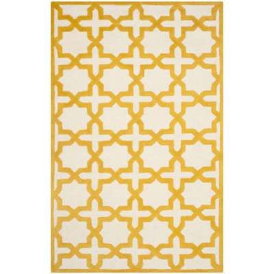 Igna Hand Tufted Wool Geometric Rug