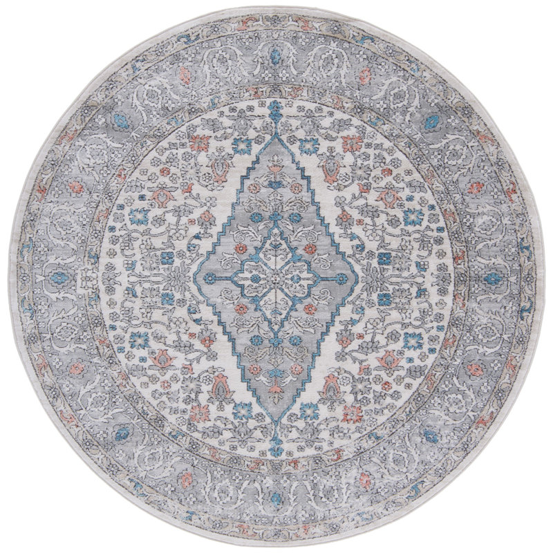 Domenic 800 Performance Oriental Rug, Round 6'7"