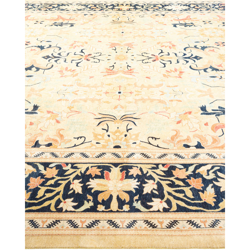 Classic One-of-a-Kind 10' 5" X 13' 10" Hand Knotted Area Rug