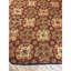 1840s Burgundy Ground Floral Antique European Neoclassical Aubusson Round Rug Round 10'0"