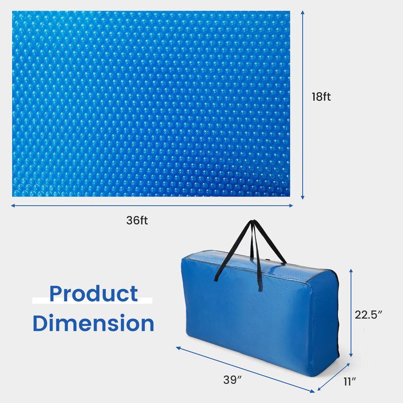 Covers, 36' L  x 18'