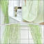 Paire de rideaux transparents en polyester Mapleview
