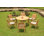 Onique Outdoor 4 - Piece Teak Dining Set