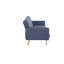 Resten Fabric Click-Clark 3-Seater Sofa Bed-1393357222