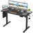 Buchholtz 120cm W Board Height Adjustable Rectangle Standing Desk-1369404261