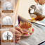 Glass Teapot With Removable Infuser Stovetop Safe Tea Kettle Blooming And Loose Leaf Tea Maker Set