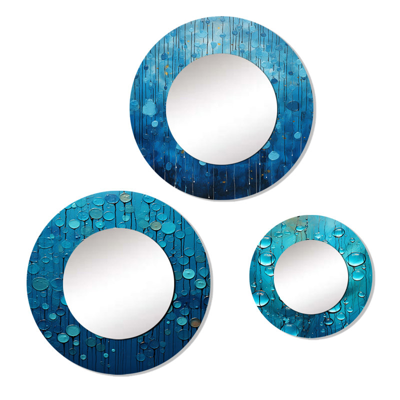 Buchner Metal Round Mirror