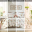 Literie double / grand, motif imprimé champignon, édredon en microfibre lavable double / grand, traitement, coloré