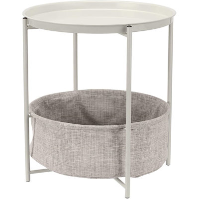 Janela Iron Top End Table
