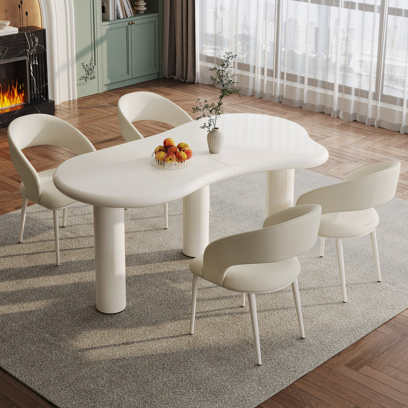 Ensemble de 2 chaises de salle à manger modernes pour la cuisine, le bar et le salon