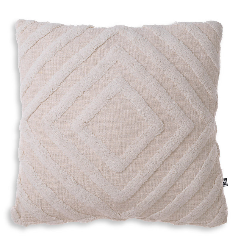 Magan Square Pillow Cover & Insert, 23.62"H x 23.62"W