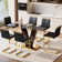 Antigone Upholstered Counter Stool with Metal Frame