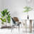 3-Piece Set Distressed Standing Metal Pot Planter