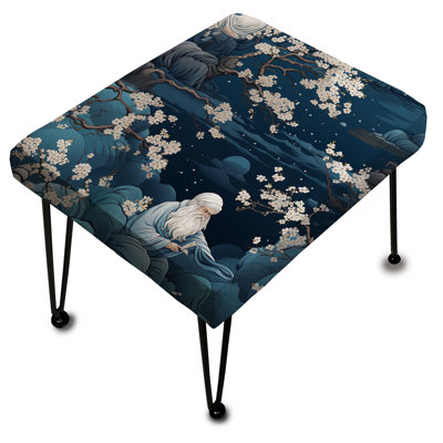 Sagesse taoïstes - Repose-pieds rectangulaire chinois