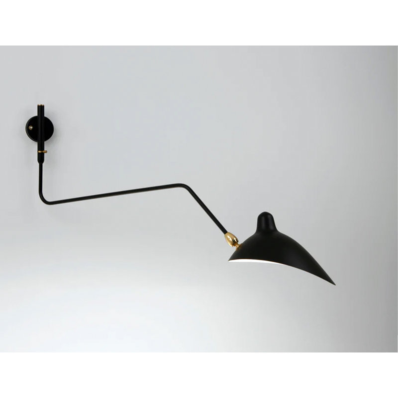 Luminaire suspendu Erick, Noir mat